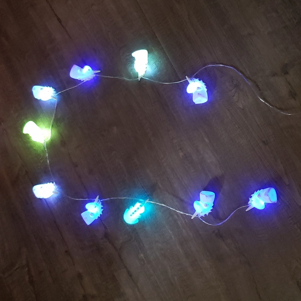 Color changing unicorn lights